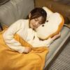 Soft Toast Bread Plush Stuffed Toy Doll Pillow Warm Blanket Sofa Bed Decor Cushion Cute Baby Kid Girlfriend Sleeping Gift