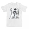Death Metal Band Gorillaz T Shirts Men's 100% Cotton Leisure T-Shirts Round Neck Trending Tees Short Sleeve Clothes 4XL