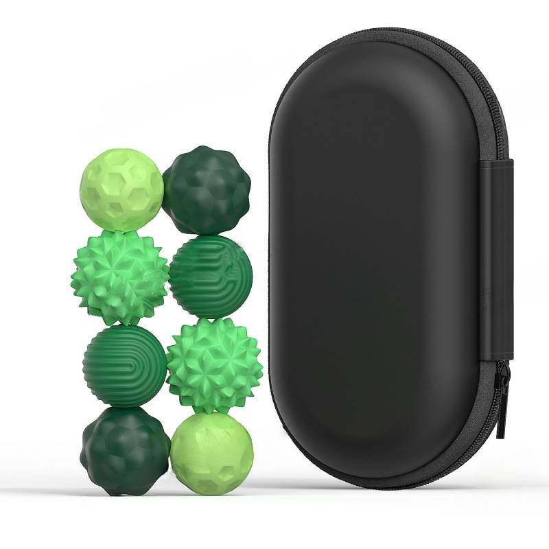 Sensory Silicone Magnetic Fidget Balls For Stress Relief And Focus