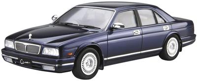 Aoshima Bunka Kyozai Scale The Model Car Series 122 Nissan Y32 Cima Type III Limited L AV 1991 Plastic Model (AOSHIMA) 1/24 No.