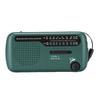 Portable Solar Radio NOAA Weather Hand Crank AM FM Shortwave Emergency Radio with LED Flashlight