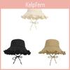 Sun Protection Fisherman Hat For Women With Large Brim And Breathable Polyester For Summer Outdoor Activities