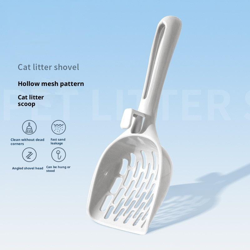 2pcs/set Mesh Cat Litter Scoop Poop Removal Tool Pet Cleaning Supplies Cat Litter Scoop