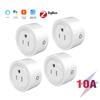 Germa Zigbee Smart Socket Us Plug para Hub Gateway Smart Home Controle Remoto Sem Fio Tuya Smart Life App Funciona com Alexa Google Home