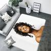 Foot Rug Welcome Floor Mat for Entryway Whitney Houston Bathroom Hallway Carpet Kitchen Water Adsorbed Rugs Fluffy Home Decor