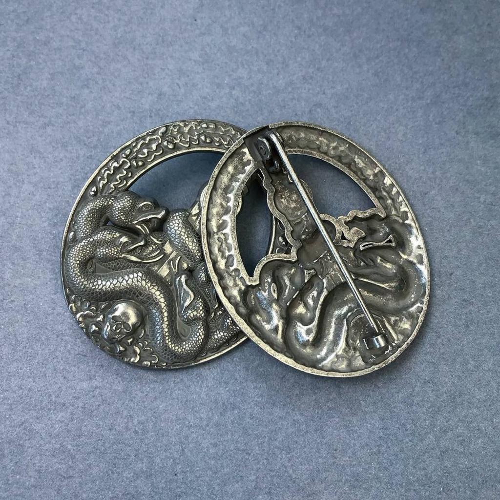 Medaglia Anti-Turismo Tedesca, Medaglia Commemorativa Straniera, Medaglia Sovietica, Spilla Medusa Hydra, Distintivo Teschio, Regalo di Natale, Calze della Befana