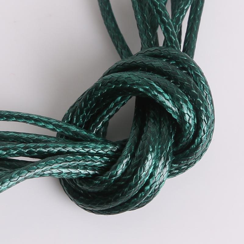 Korean Waxed Cord (1-2mm) for DIY Jewelry: Faux Leather Cord for Necklaces and Bracelets