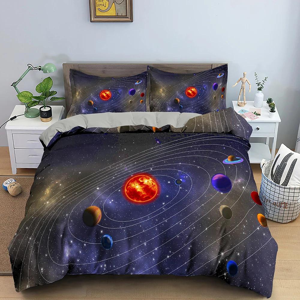 3D abstraktní povlak na přikrývku King Queen Size Barevné vlnité povlečení Set Psychedelický geometrický měkký povlak na přikrývku s povlakem na polštář