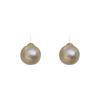 French Retro Cotton Pearl Stud Earrings: Versatile, Trendy, and Luxurious