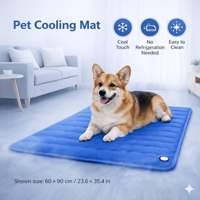 Water-filled Gel Pet Cooling Mat, Dog and Cat Ice Mat, Summer Pet Cooling Pad, Refreshing Ice Mat, Pet Cooling Pad, Suitable for Cats, Dogs,