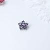 5pcs/lot Flower Crystal Buttons Cubic Zirconia Button for Clothes Decorative CZ Sewing Buttons for Cashmere Knit Cardigan