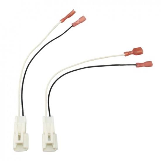 4Pcs Car Door Speaker Wire Harness Adaptor Cable For Kia Sorento Hyundai Elantra