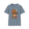Unisex Softstyle T-Shirt Gingerbread Man Cookies Funny Holiday Baking Christmas