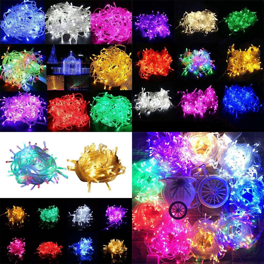 Dazzling Led String Lights For Christmas Trees With Multiple Color Options