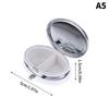 1 Stück Metall Pillendosen Medizin Organizer Container Medizin Fall Pille Candy Box Runde rechteckige Tablet Pillendose Container
