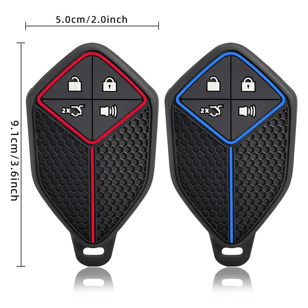 Silicone Car Remote Key Fob Case Cover Protective Holder Shell For Changan Deepal Sl03 S7   Auto Keychain Accessories