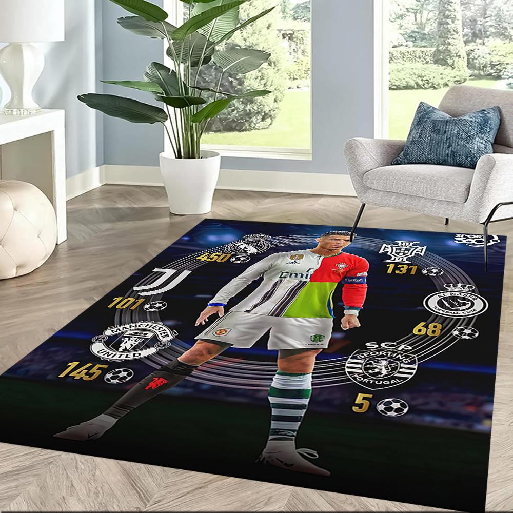 Cristiano Ronaldo Floor Rug Office Rug Suitable For Dormitory Kitchen Study Room Bedrooms Antislip Rug Anime Office Decor Best For Christmas