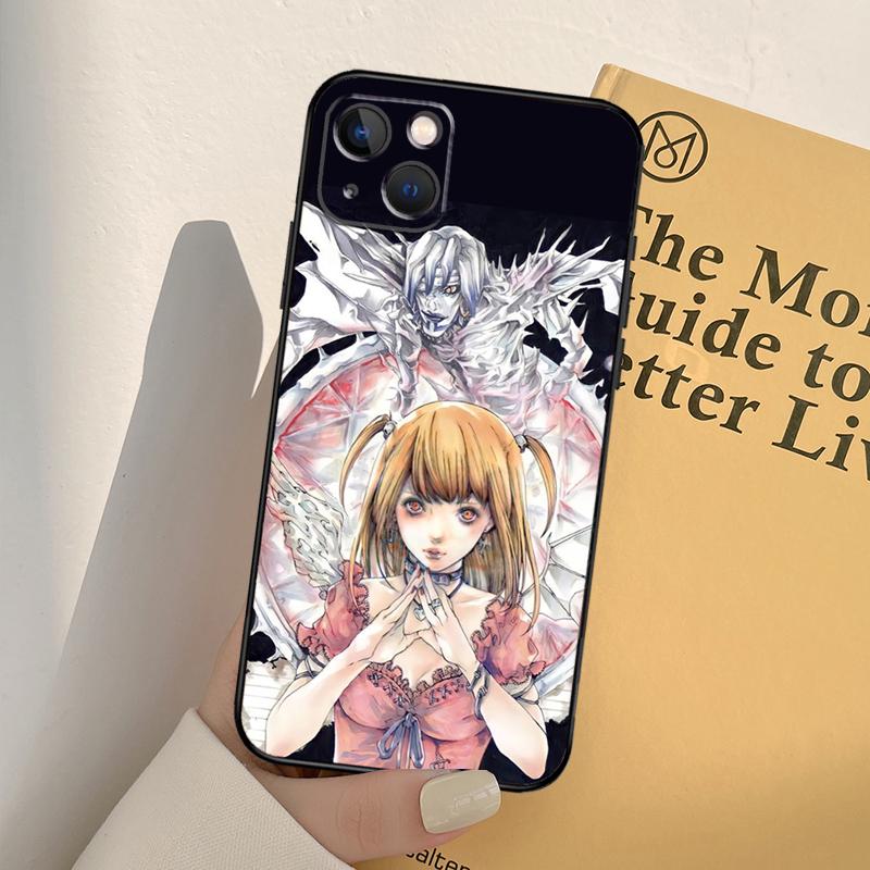 Death Note Misa Amane Phone Case For iPhone 11 12 13 14 Pro Max XS XR X 6 7 8 Plus 12 13 Mini SE 2020 Cover Shell