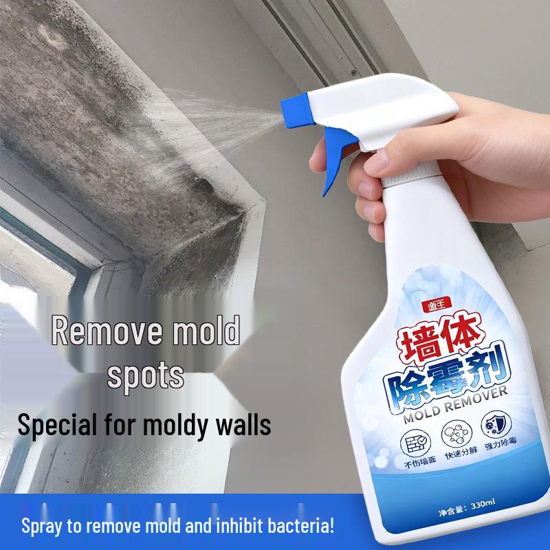Mold Remover Spray for White Walls and Bathroom Surfaces