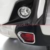 Front + Rear Chrome Fog Light Cover Surrounds For 2018- Subaru Crosstrek XV