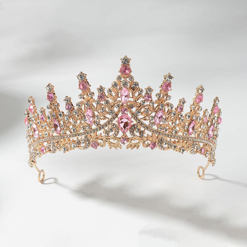 

Детская корона тиара принцессы корона для девочки день рождения ведущий шоу аксессуары для волос маленькая девочка платье высокого класса повязка на голову