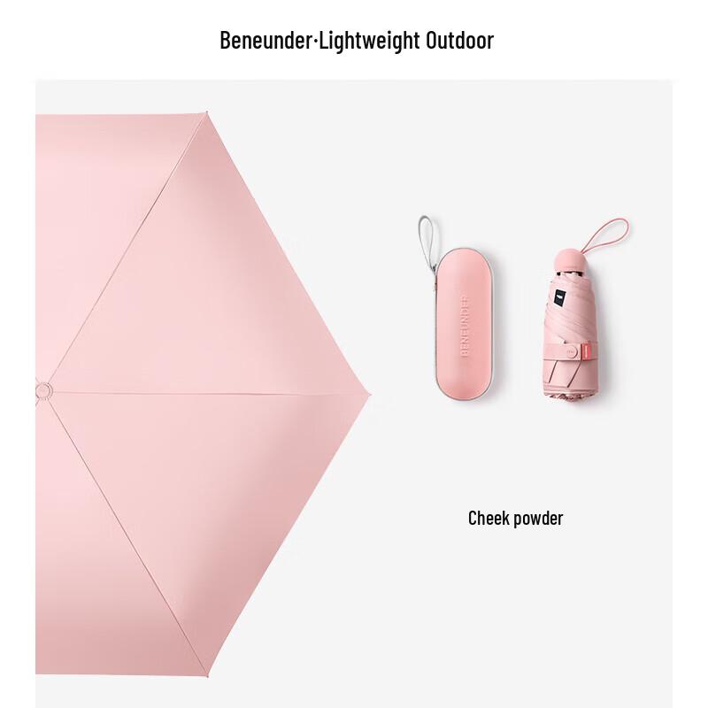 Beneath Capsule Series 5-Fold Anti-UV Sun & Rain Umbrella