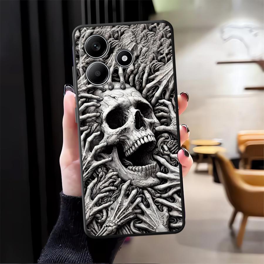 

Case for Xiaomi Redmi Note 14 12 11 K80 10 A1 14C A3 13 Pro Plus A4 A5 12C 13C 9 8 7 Phone Cover K40 A2 A1 Skeleton Redmi 13C 4G