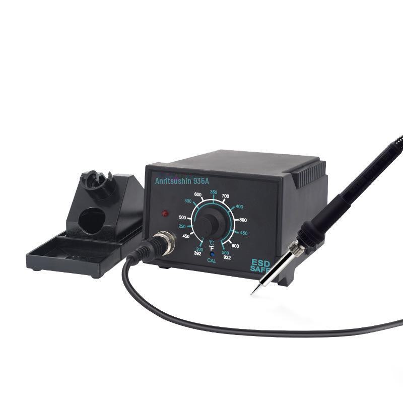 Lixin 936A Adjustable Temp Electric Soldering Iron with Digital Display & Anti-Static Features for Phone Repair