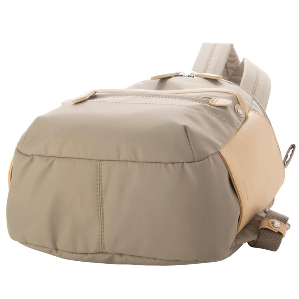 Backpack Taffeta X Recycled Daily Mini Backpack 2002705 Light Gray [Isaac] [Nylon Leather]