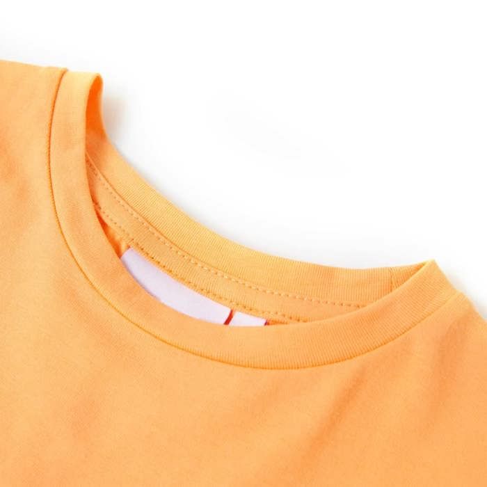 Bright Orange T-shirt for Children 92/104/116/128/140