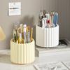 Storage Box Rotation Design Organizer with Compartmentalized Ordered Storage Holder for Office Dormitory Bathroom