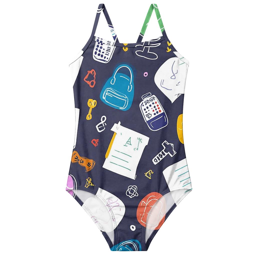 Girls' Bikini Set - Teen Swimwear Separate Swimsuit Teen Swimwear Swimsuit For Girls