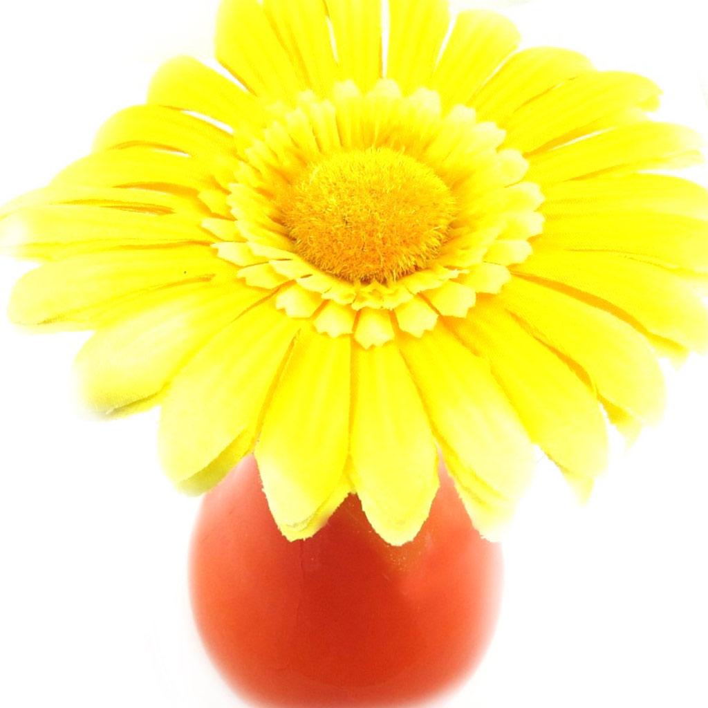 Les Trésors De Lily [L4199] - Gul 'Marguerite' Deco Vase (kunstig blomst)