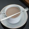 Square Head Stirring Spoon Small Teaspoon Metal Steel Tableware Easy To Clean