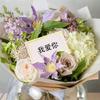 Exquisite Place Cards Name Cards with Gold Edging for Weddings and Banquets