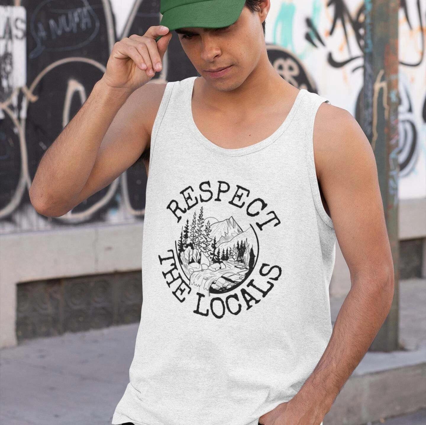 Respect The Locals Nature Tank Top S