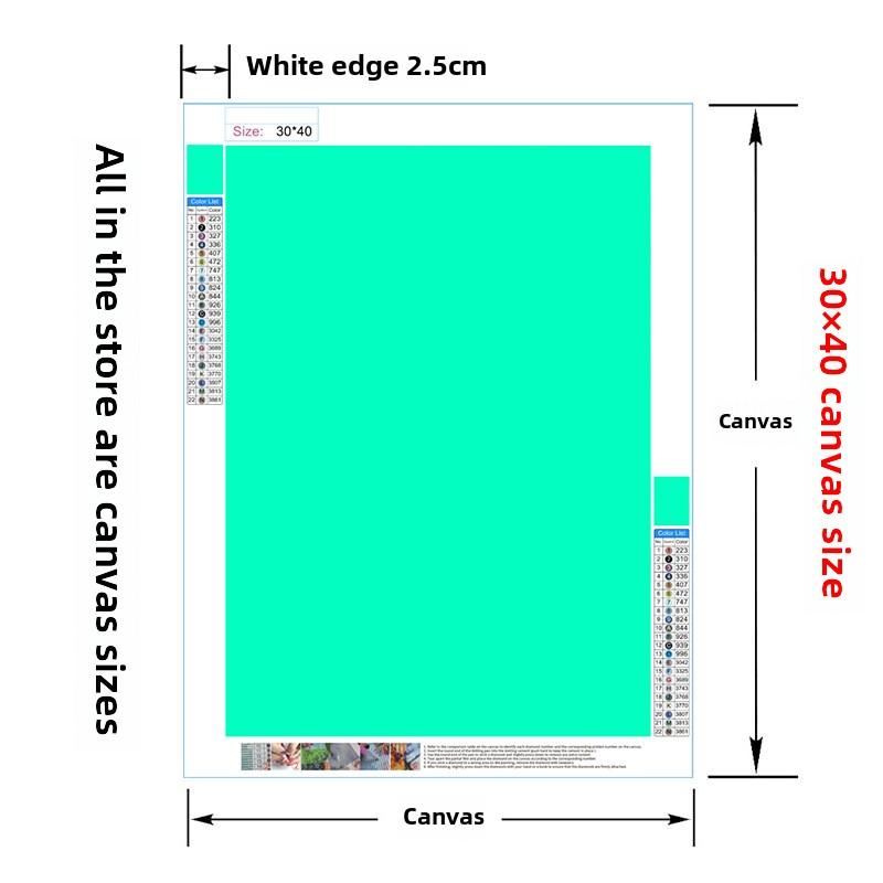 Peacock Diamond Painting Round Diamond Full Diamond Square Diamond Living Room Bedroom Decorative Painting