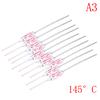 10 95°C/133°C/145°C/157°C/172°C/184°C/192°C/200°C/216°C/240°C Thermal Fuses