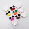 Cartoon Sausage Mouth & Big Eyes Duckbill Rubber Patch - Cute DIY Drain Basket Ornaments