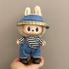 Doll Clothes For 15-17CM I II III Labubu Outfits Mini Plush Cotton Idol Doll  Clothing Sitting Party Accessories Gifts