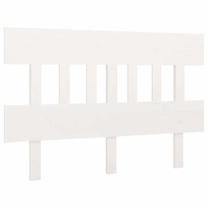 Maison Exclusive - Tête de lit Blanc 143,5x3x81 cm Bois massif de pin
