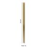 Gold-Plated Portuguese-Japanese Stainless Steel Cutlery Set: Knife, Fork, Dessert Spoon, Chopsticks, Ice Cream Spoon, Fruit Fork