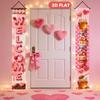 Chinese Spring Festival Banner - Traditional Couplet Porch Decor - Porch Hanging Door Decor (5942)