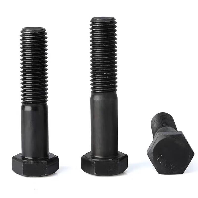 KaiYing 12.9 Grade High-Strength Black Full-Thread Hex Bolts