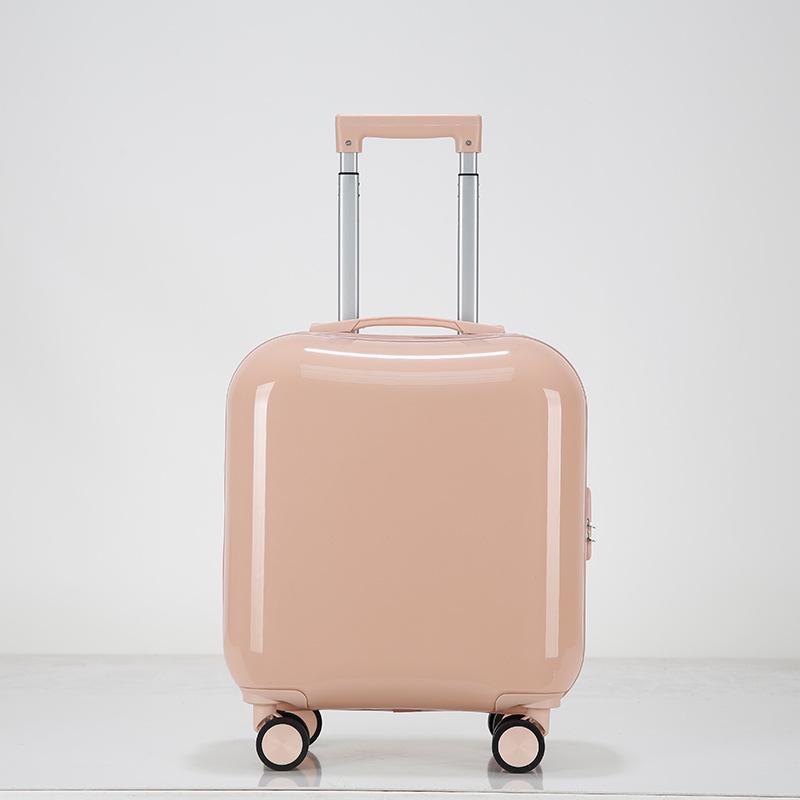 18" Godisfärgad Lättviktig Kabinväska med Tysta Hjul och Teleskophandtag för Barn
