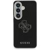 Guess Grained Big 4G Metal Logo case for Samsung Galaxy S26+ black