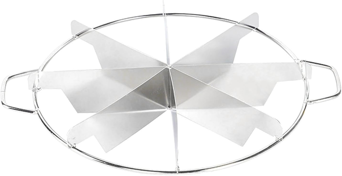 Lyyxjsltd Round Cake Slicer Pie Slicer Stainless for Even Cake Cheesecake Cake Portion Cake Cake Slicer & Marker, Steel, Slicing, Divider, Cutter,