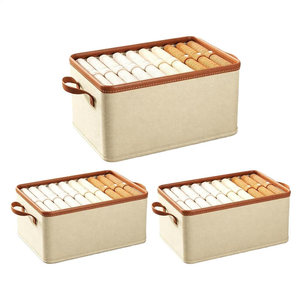Foldable Clothes Organizerr Storage Box ClothesT-Shirt Pants Storage Closet Organizer Drawer Organizer Toy Storage Box
