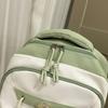 Contrast Color Large Capacity Backpack Student Schoolbag Women's Lightweight Backpack