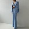 Europe and the United States Cross-border Amazon Autumn Temperament Fashion Commuter Suit Suit Bra Pants Jacket Three-piece Set